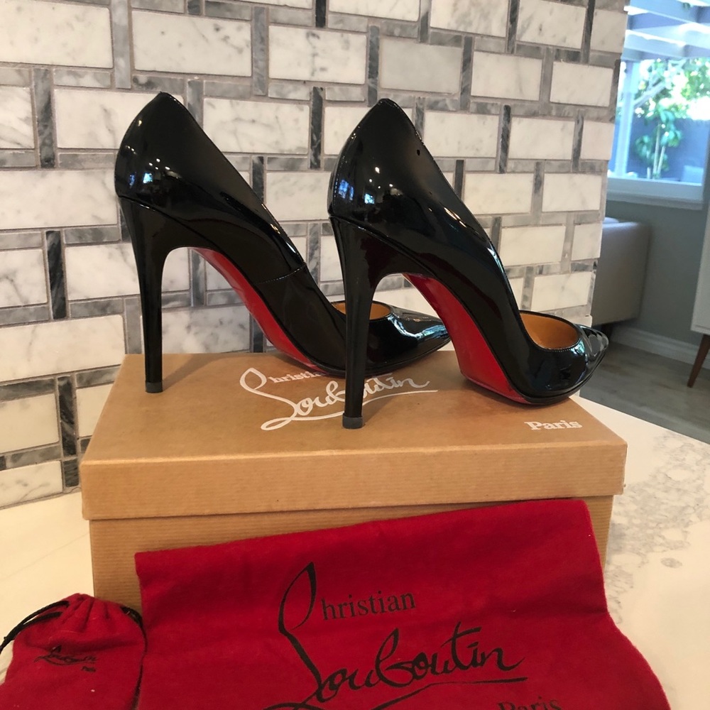 Christian Louboutin Pigalle 100 patent
